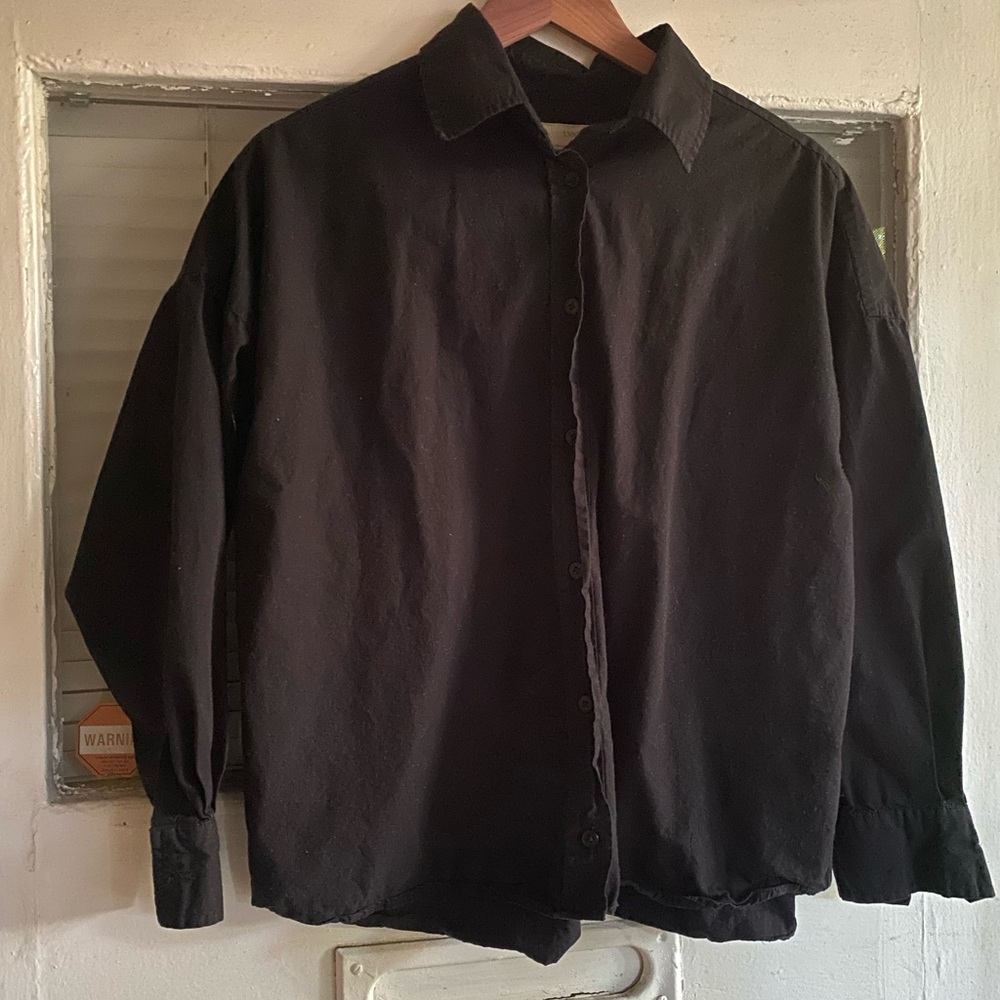 Organic Cotton Button Up